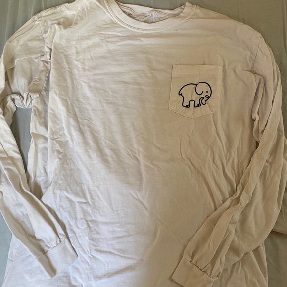 Long sleeve, Ivory Ella shirt - Picture 2 of 2